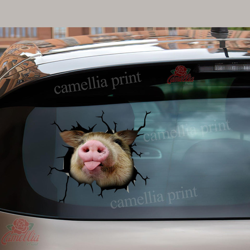 Pig Crack Sticker Chart Cuteness Overloaded Stickers 1 Year Anniversary Gift