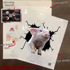 Pig Crack Mom Car Decal Funny Quotes Transparent Sticker Family Gifts