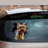 Yorkshire Crack Sticker Door Hot Art Stickers Christmas