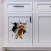 Yorkshire Crack Sticker Door Hot Art Stickers Christmas
