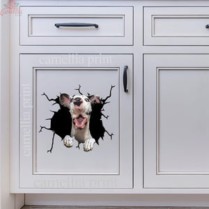 Great Dane Crack Sticker Door Pretty Car Decals Gifts For Wife