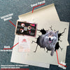 Wolf Crack Bone Sticker Funny Custom Sticker Sheets Christmas Gifts For Husband