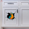 Parrot Crack Sticker Decals Funny Stickers Best Gift For Girlfriend