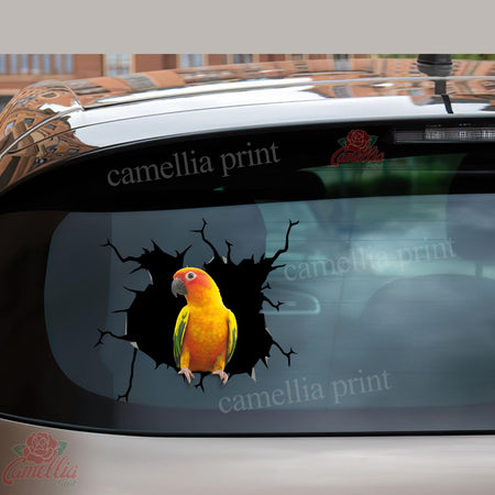 Parrot Crack Sticker Box Kawaii Custom Stickers Gift Ideas For Husband