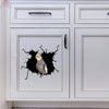 Parrot Crack Decal For Wall Lovable Laptop Decals Teacher Appreciation Gifts