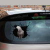 Parrot Crack Decals Cute Bumper Stickers Anniversary Gifts For Men