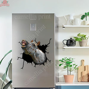 Appaloosa Horse Crack Sticker Kawaii Cuteness Overloaded Outdoor Stickers Customized Gifts