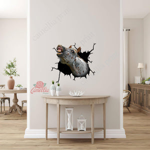 Appaloosa Horse Crack Sticker Kawaii Cuteness Overloaded Outdoor Stickers Customized Gifts