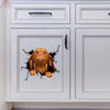 Vizsla Crack Decor Decal You Cute Face Stickers Good Gifts For Dad