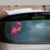 Flamingo Crack Mom Car Decal Happy Outdoor Stickers Christmas Ideas
