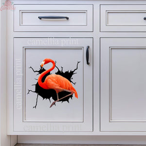 Flamingo Crack Dad Decal Funny Quotes Vinyl Sticker Paper Wedding Gifts