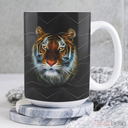 Custom Cups Tiger Mugs All Over Print HLZ2411034 | 15oz