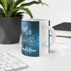 Custom Cups To My Wife Mugs Lion Themes All Over Print THA2611016 | 15oz