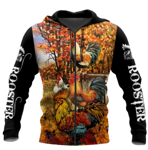 Premium Rooster 3D All Over Printed Unisex 28