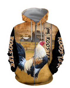 Premium Rooster 3D All Over Printed Unisex 35