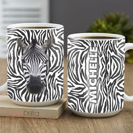Custom Cups Zebra Mugs All Over Print HHA2512021 | 15oz