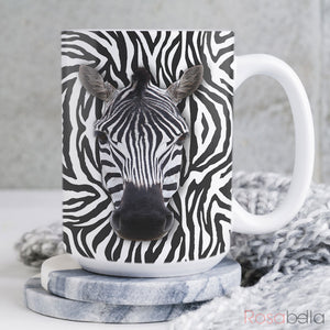 Custom Cups Zebra Mugs All Over Print HHA2512021 | 15oz