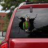 [sk1964-snf-tnt]-parrot-crack-sticker-birds-lover