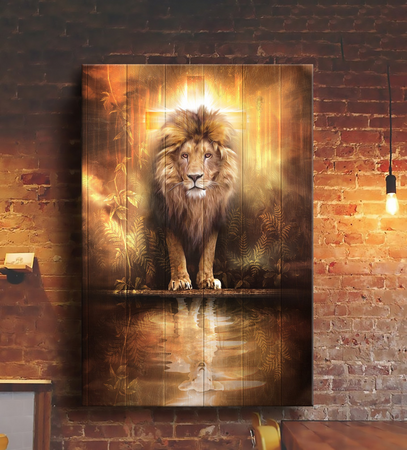 [th0652-snf-ptd]-god-lion-poster