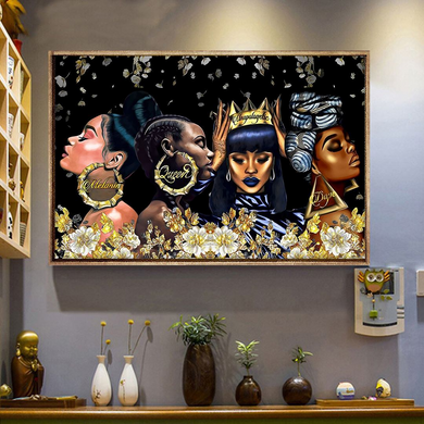 [ld0812-snf-lad]-black-queen-poster